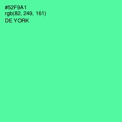 #52F9A1 - De York Color Image